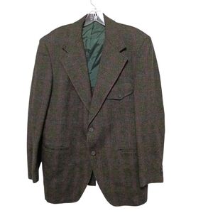 Brookford - Vintage Classic Two Button Men's Wool Blend Sports Coat